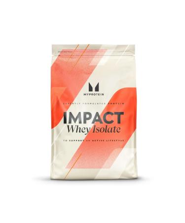 Myprotein Impact Whey Protein Isolate Vanilla 2.5 kg 22 g per serving Low fat and carbohydrate content