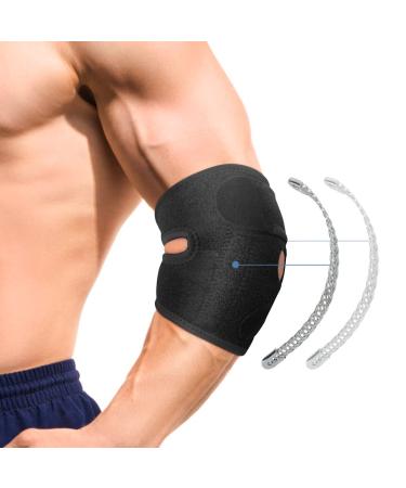 Muoaaoi Elbow Brace For Tendonitis And Tennis Elbow Brace For Men Elbow Compression Sleeve Elbow Pads Elbow Sleeve Weightlifting For Joint  Arthritis Pain Relief  Tendonitis  Sports Injury Recovery Elbow guards for athle...