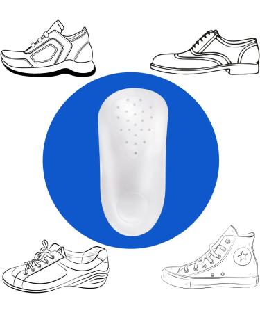 3/4 Arch Support Orthotics for Plantar Fasciitis Relief - Metatarsal Insoles for Over-Pronation Foot Pain & Morton s Neuroma - For Men Size 9-12 & Women Size 11-14 - Buy Online on GoSupps.com