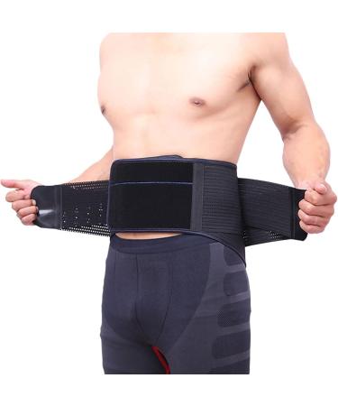 Adjustable Lumbar Support Belt for Men & Women - Pain Relief for Sciatica Herniated Disc & Scoliosis - XL Size Back Bandage - Buy Online on GoSupps.com