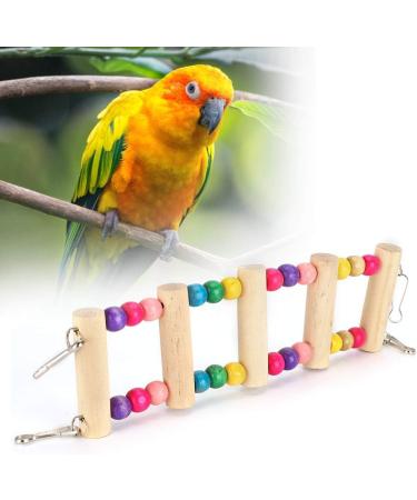 Agate Bird Ladder - Wooden Swing Toys for Nymphensittich & Small Pets | 6x18cm Bird Cage Accessories - Buy Online on GoSupps.com