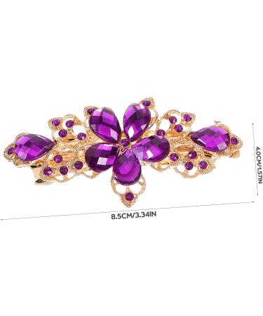 Beaupretty Pink womens barrettes for hair barrettes for women hair clip for women pink hair clips blue hair clips hair claw clips for women women's hair clips Miss spring clip Crystal - Buy Online on GoSupps.com