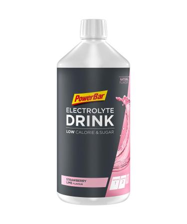 Powerbar - Electrolyte drink to mix - Strawberry Lime - 1000ml - Isotonic sports drink - no sugar - 5 electrolytes - C2MAX