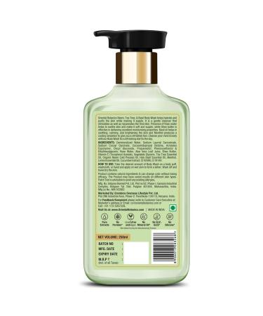 Buy St.Botanica Neem Tea Tree & Basil Anti Acne Body Wash - Paraben & Sulphate Free | Vegan & Cruelty Free - 250ml - Buy Online on GoSupps.com