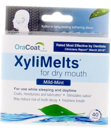 Xylimelts for Dry Mouth - M Size (40ct) | Soothe & Hydrate | Fast International Shipping - Buy Online on GoSupps.com