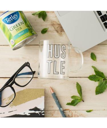 Tetley Green Tea Mint - 24 Tea Bags 48 Grams Contains Caffeine - Buy Online on GoSupps.com