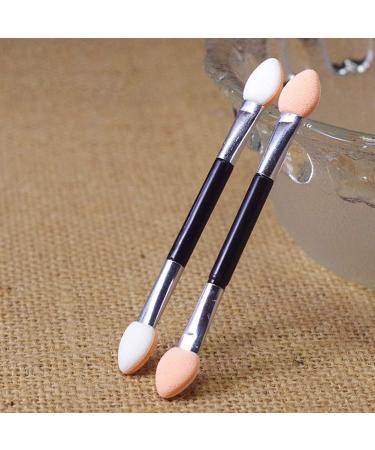 10 Pieces Disposable Double Sided Eyeshadow Brushes - Double Ended Makeup Applicator Sponges for Flawless Eyeshadow Application - Buy Online on GoSupps.com