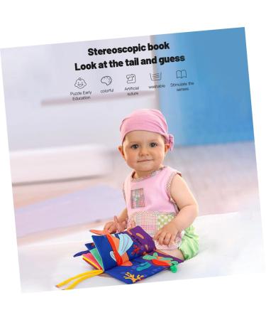 Shop Toyandona 2-Piece Fabric Book Baby Toys | Early Learning & Puzzle Books for Kids - Buy Online on GoSupps.com