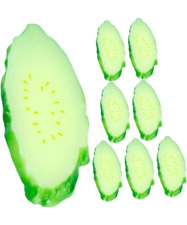 Alipis 40 Pcs Simulation Cucumber Slice Fake Vegetable Decorations Kids Artificial Lemons Lifelike Photo Props Kid Toy Greenery Decor Green Decorations Models Basket Pvc Child Food Play - Buy Online on GoSupps.com