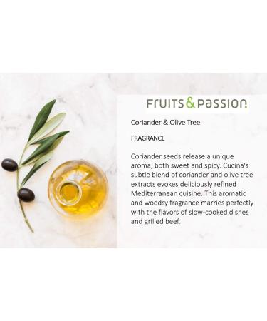 Cucina Hand Soap Set (Coriander and Olive Tree) - 200ml & 1L Refill - Buy Online on GoSupps.com