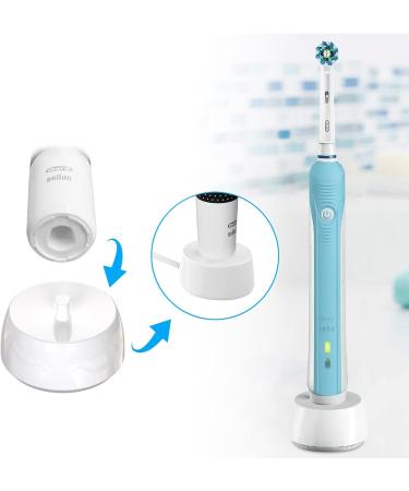 BOLUX-JS Electric Toothbrush Charger for Oral B Braun Type 3757 - UK Plug for Pro 2500N iO 4n/5n/6, Pro 600, Kids/Genius/Smart Series - White Charger - Buy Online on GoSupps.com