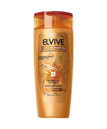 L'Or al Paris Elvive Extraordinary Oils Cr me Shampoo 12.6 Fl Oz
