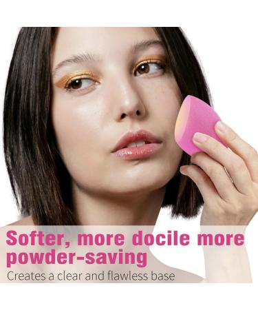 Premium Makeup Sponges Set - 3 Multicolored Facial Blenders for Liquid Cream & Powder Cosmetics | International Shipping Available - Buy Online on GoSupps.com