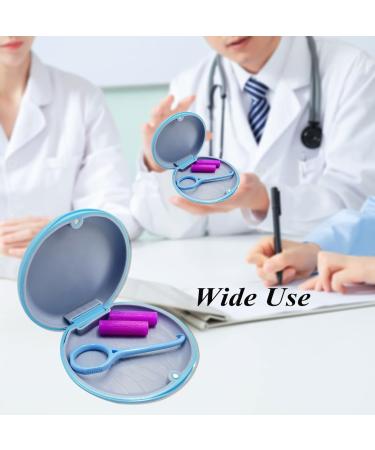 Orthodontic Retainer Case Textured Silicone Aligner Case - Blue | Durable & Stylish - Shop Now! - Buy Online on GoSupps.com