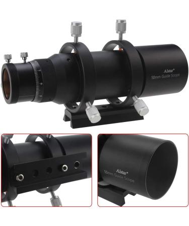 Alstar 50mm Compact Deluxe Finder & Guidescope Kit with 1.25 Double Helical Focuser - Ultimate Precision for Astrophotography - Buy Online on GoSupps.com