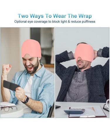 ACWOO Migraine Relief Cap - Reusable Cold Hot Therapy Head Wrap for Chronic Migraine and Headache Relief - Single-Sided Gel Ice Hot Cap for Tension Headache, Sinus, Stress, Puffy Eyes (Pink) - Buy Online on GoSupps.com