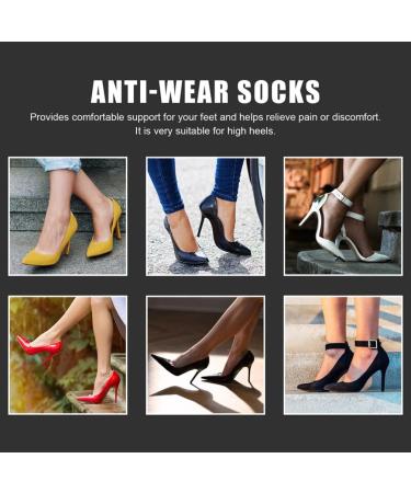 5 Pairs High Heel Insoles - Non-Slip Mat Arch Support Cushioning Toe Pads & Forefoot Socks for Ultimate Comfort - Buy Online on GoSupps.com