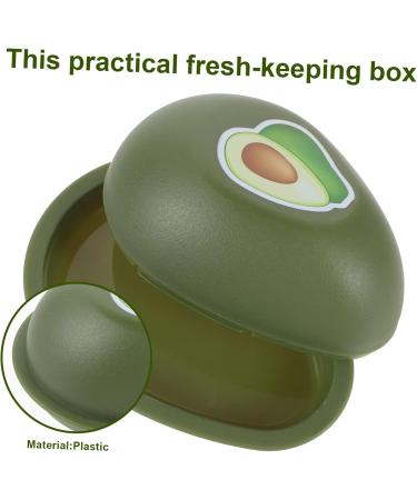 PRETYZOOM Crisper Tray 4pcs Holder Food Fruit Individual Shape Container Fresh Tomato Avocado Plastic Keeper Fridge Chillpod - Buy Online on GoSupps.com