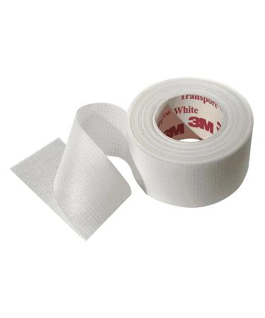 3M Transpore Clear Medical Tape 1/2 x 10 Yards - Hypoallergenic, Water-Resistant | 24 Rolls/Box - Buy Online on GoSupps.com