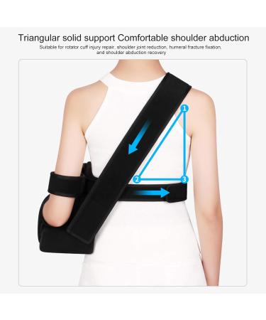 Shoulder Abduction Sling & Immobilizer - Pain Relief Arm Pillow for Rotator Cuff Injury Surgery Support Dislocated Arm - Includes Pocket Strap - Buy Online on GoSupps.com