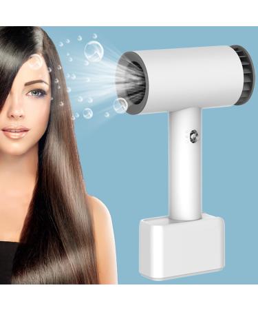 Cordless Hair Dryer Handheld Rechargeable Hair Dryer Blower 15600mAh Built-in Battery Hair Dryer Hot/Cold Air Lightweight Travel Hair Dryer Gifts for Women/Mom