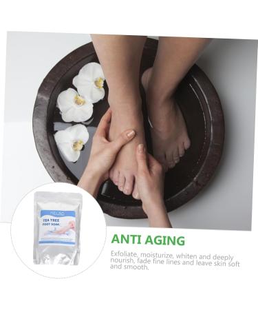 Hoement 1pc Foot Bath Salt Lavender Bath Salt Foot Soak Foot Bath Soak Exfoliating Scrub Gel Foot Odor Bath Salt Nourishing Foot Care Tool Lavender White - Buy Online on GoSupps.com