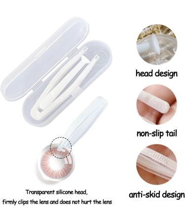 GVSAVY 3-Piece Contact Lens Applicator 3-Piece Contact Lens Case Contact Lens Removal Tool Contact Lens Applicator Contact Lens Suction Wand Handle Contact Lens Soaker Storage Case - Buy Online on GoSupps.com