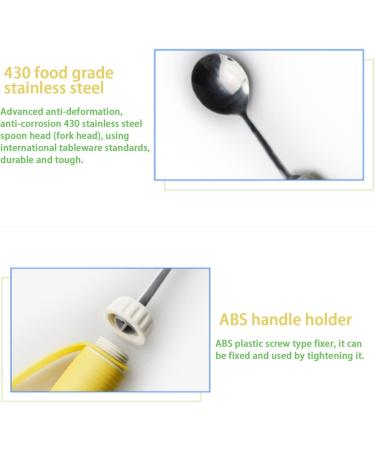 Easy Grip Spoon for Elderly & Disabled - Stainless Steel Adaptive Eating Tableware - Buy Online on GoSupps.com