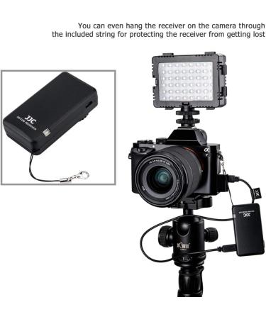 JJC RMT-VP1K Wireless Remote Control for Sony ZV-1 A7IV A7R V IV A7SIII A9 & More - Compatible with A6000 A6100 A6300 A6400 A6600 RX100 VII VA V FDR-AX33 AX43 AX53 AX100 AX700 HDR-CX405 CX440 CX455 CX675 CX900 - Shop Now! - Buy Online on GoSupps.com