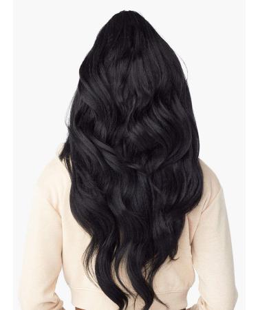 Sensationnel Instant Updown Halfwig Pony - 4-in-1 Drawstring Half Wig Ponytail - UD 11 (1B) - Buy Online on GoSupps.com