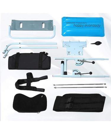 Back Lumbar Traction Device Spinal Posture Corrector Lumbar Traction Device with Inflatable Pillow for Home Office Clinic 108 * 52cm - Buy Online on GoSupps.com