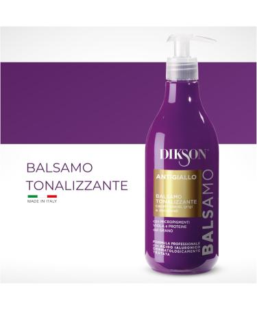  FEI FAN Anti-yellowing toning conditioner for blonde grey and bleached hair with violet micro-pigments and wheat proteins. Professional formula with hyaluronic acid. 500 ml (4 bottles) - Buy Online on GoSupps.com