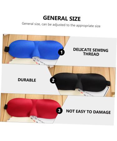 FOMIYES 28 Pcs Adjustable Blackout Sleep Mask - Travel Eye Cover Blindfolds for Adults & Kids - Perfect for Airplanes & Sleep - Buy Online on GoSupps.com