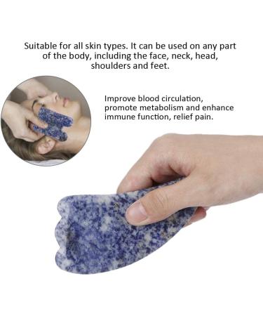 Verdant Touch Massage Gua Sha Tools | Pain Relief Scraping Plate & Body Scraper - 15cm - Buy Online on GoSupps.com