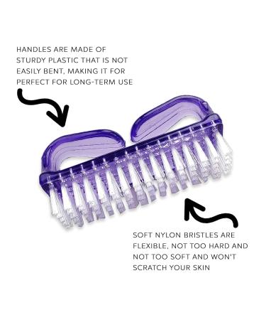DreamCut Handle Nail Brush - Fingernail Cleaner & Hand Scrub Cleaning Brush - Buy Online on GoSupps.com