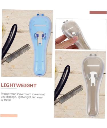 Plafope 2-Pack Razor Storage Box | Organizer for Electric & Manual Shavers | Ideal for Travel & Home Use - Buy Online on GoSupps.com