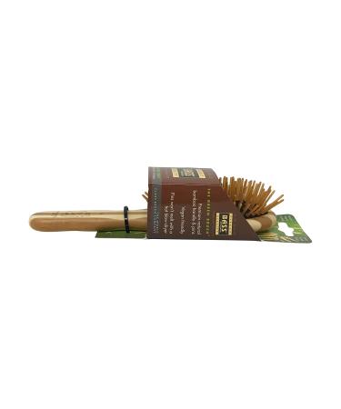 Eco-Friendly Bamboo Hair Brush - Small Oval Bass Brushes | The Green Brush - Buy Online on GoSupps.com