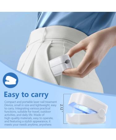 Nail Fungus Laser Treatment Device - Blue Light Therapy for Damaged Toenails & Fingernails - Buy Online on GoSupps.com