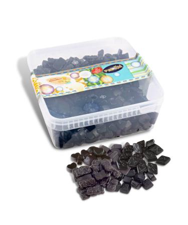Your Naschbox |Sugar -free liquorice 5 varieties Mix |1kg Naschbox |XXL large pack for party candy bar & as a gift - gelatin -free - spicy - Buy Online on GoSupps.com