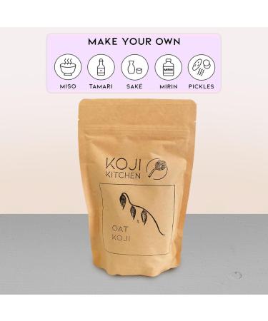 Koji Kitchen Pinhead Oat Koji - 300g: Premium Quality Japanese Fermentation Ingredient - Buy Online on GoSupps.com