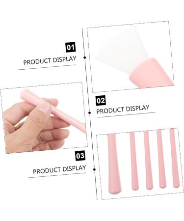 Ipetboom 2 Sets Silicone Makeup Brush Lip Skincare Brush for Mud Eye Makeup Applicator Silicone Facial Mask Brush Eyeliner Applicator Silica Gel Eyeliner Brush Lips - Buy Online on GoSupps.com
