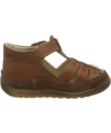 Falcotto Laguna VL Closed-Toe Leather Sandals - Brown Cognac - Size 2 UK - 0d06 - Buy Online on GoSupps.com