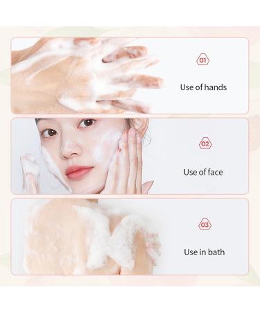 2pcs Savon Visage Savon Parfum au Pamplemousse et la P che Savon Solide Savon Artisanal Bio Savon Main/Savon Corps/Idee Cadeau Femme Savon Naturel pour la Peau les Cheveux et le Rasage - Buy Online on GoSupps.com