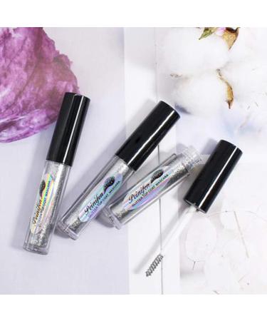Diamond Glitter Glitter Mascara Eyelash Mascara Long Lasting Waterproof Eyelash Mascara for Stage Party Wedding Music Festival - Buy Online on GoSupps.com
