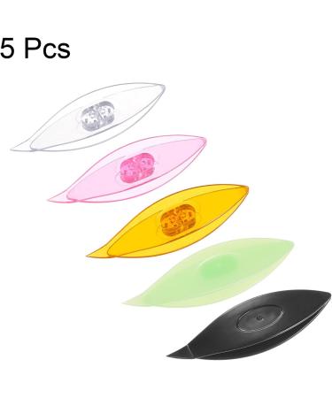 HARFINGTON 5pcs Tatting Shuttles - Multi-Color Plastic Lace-Making Tools for DIY Hand Craft & Knitting - Buy Online on GoSupps.com
