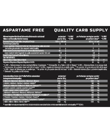 Weider Premium Amino Intra Workout Drink - EAA/BCAA with L-Glutamine & Electrolytes Tropical Punch 800g - Boost Energy & Performance - Buy Online on GoSupps.com