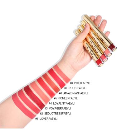 FAEYLI MAKEUP Matte Liquid Lipstick - 24 Hour Stay Waterproof Long Lasting Lip Gloss (Artist FAEYLI) - Buy Online on GoSupps.com