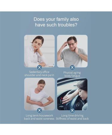 McBean Home Massage Blanket & Body Heating Pillows | 3-in-1 Use 9 Intensity Levels Wave Vibration for Ultimate Relief - Buy Online on GoSupps.com