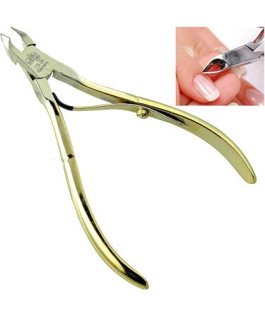 Camila Solingen CS08 4" Professional Nail Cuticle Trimmer from Solingen, Germany Best Stainless Steel, Anti-corrosive. Perfect Tool for Manicure and Pedicure. Premium Cuticle Cutter (5mm Blade)