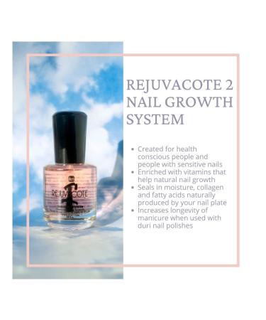 duri Rejuvacote 2 Nail Growth System Base and Top Coat + Herbatherapy Cuticle Treatment Drops - Stronger & Healthier Nails Combo Pack - Buy Online on GoSupps.com
